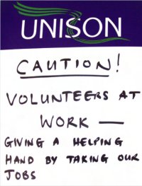 Image of Unison protest poster