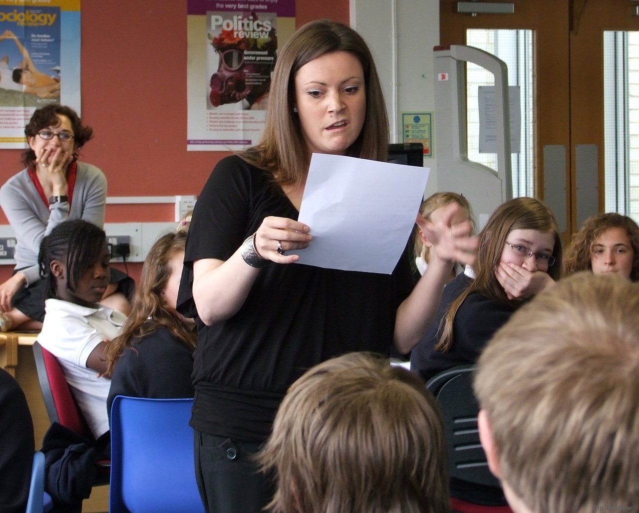 Photo of a script development session at Charter School in Dulwich