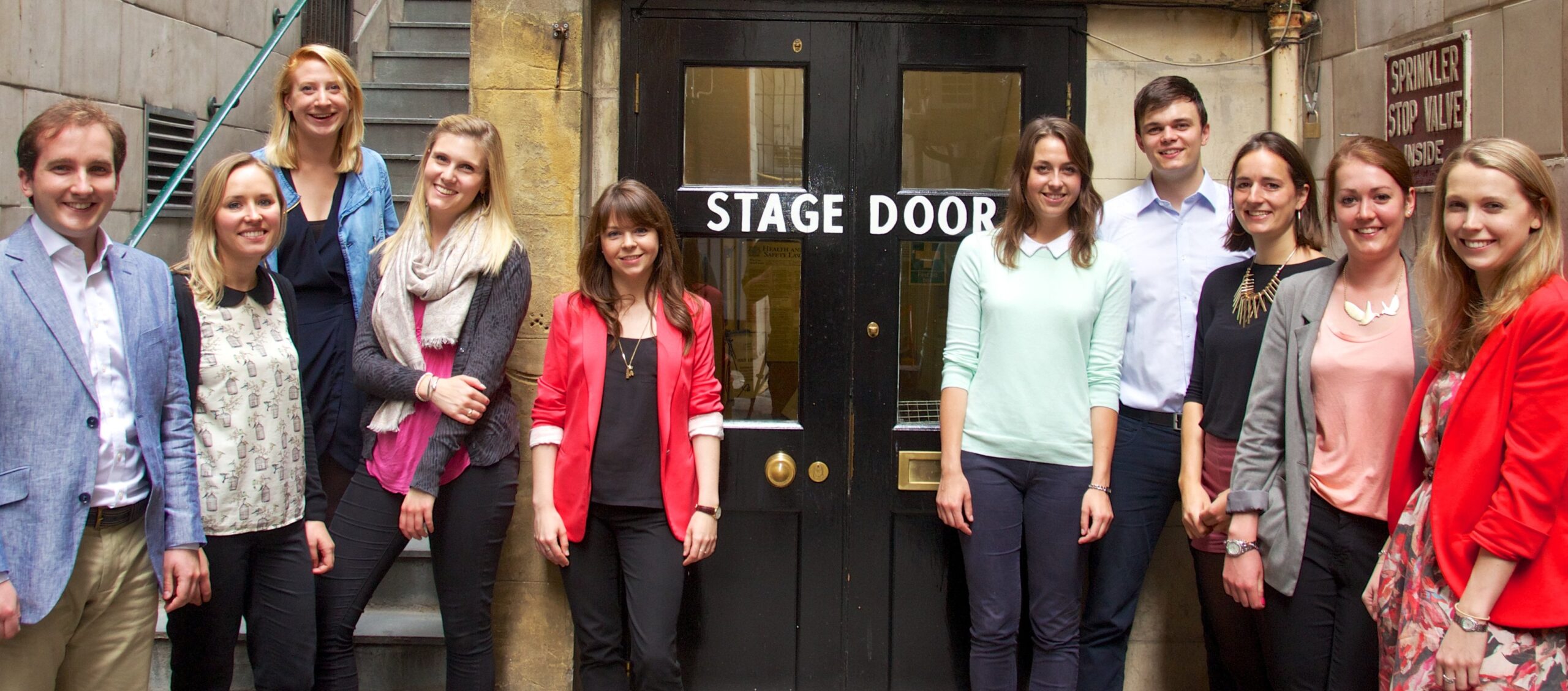 Photo of ATG interns who have become employees