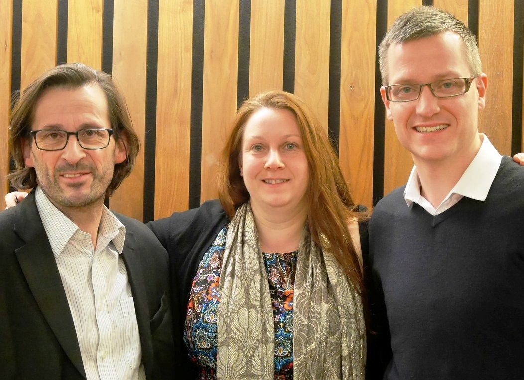 Photo of Simon Mutsaars, Marian Anderson and Graham Callister