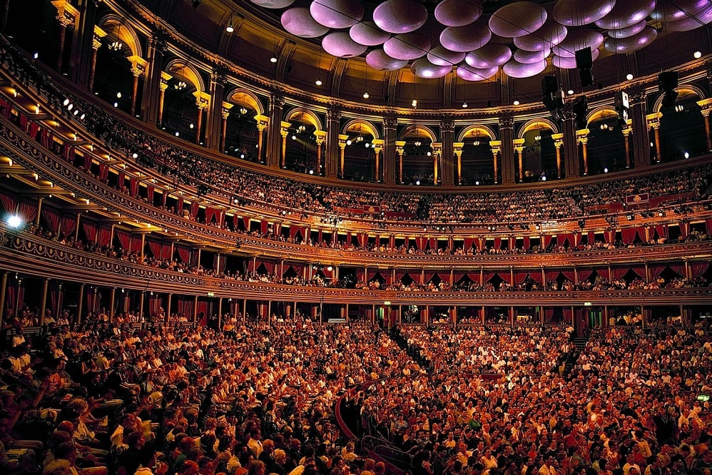Packed auditorium at Royal Albert Hall