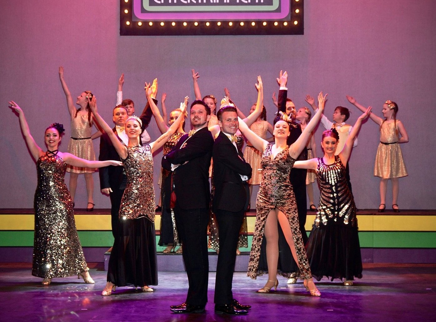 Photo of dancers on a stage