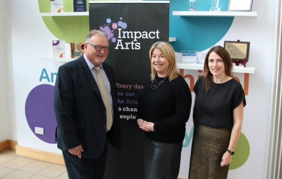 Jim Sweeney, Theresa Shearer and Fiona Doring