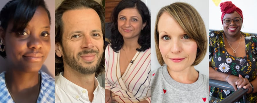 image of PiPA's five number board members