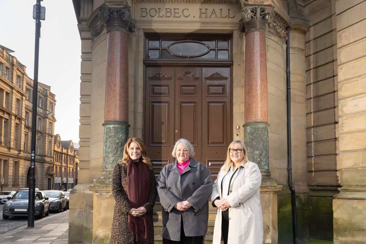 Kim McGuinness_Claire Malcolm_Karen Kilgour_Bolbec Hall_1 credit The Bigger Picture.