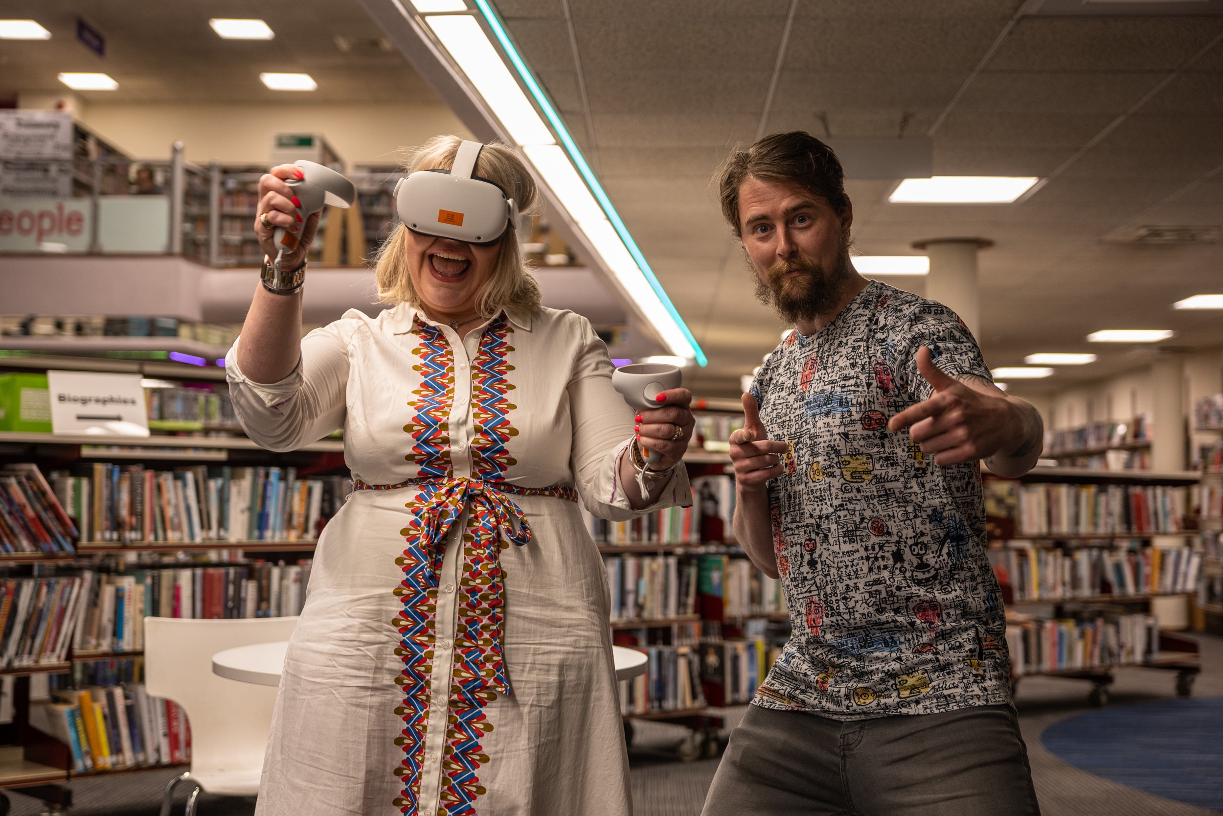 The power of nine: Creating a community of digital practice in library services