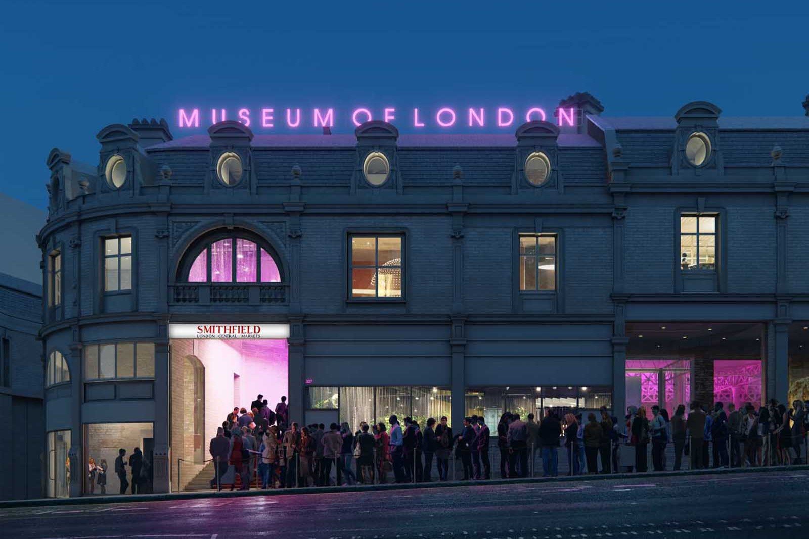 Museum of London. Image: Stanton Williams/Asif Khan Studios
