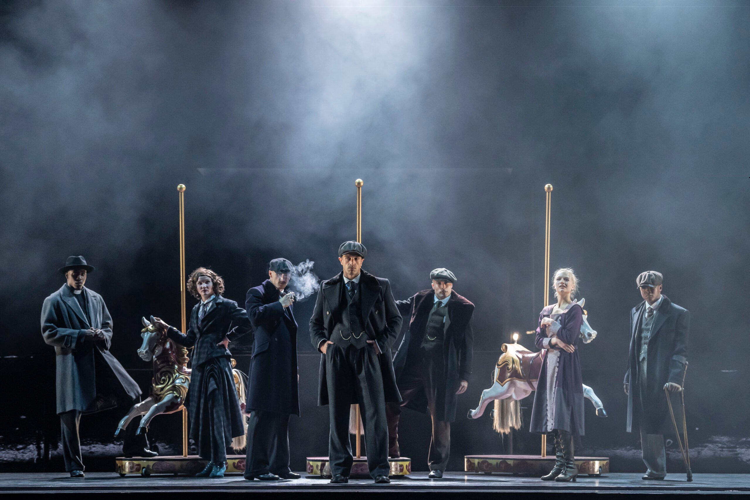 PEAKY BLINDERS by Knight,          , Writer - Steven Knight, Choreographer and Director - Benoit Swan Pouffer, Music - Roman Gianarthur, Designer - Moi Tran, Lighting - Natasha Chivers, Costumes - Richard Gellar, Rambert, 2022, Credit: Johan Persson/