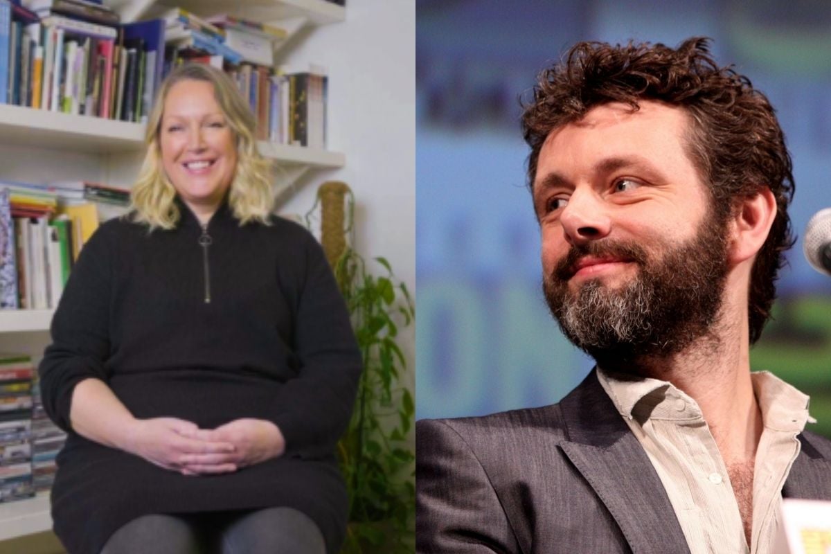 Sharon Gilburd and Michael Sheen (Gage Skidmore)