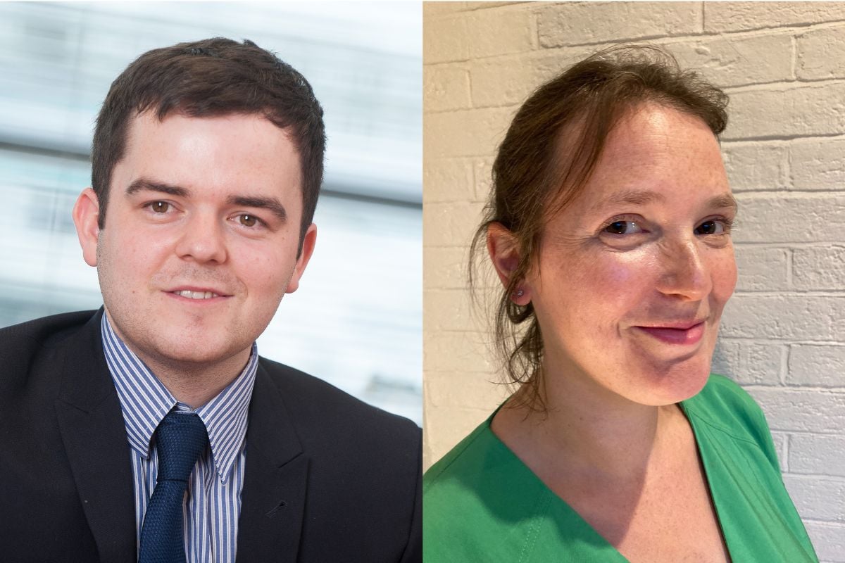 Paul Maddock and Laura collier Liverpool Theatres Trust