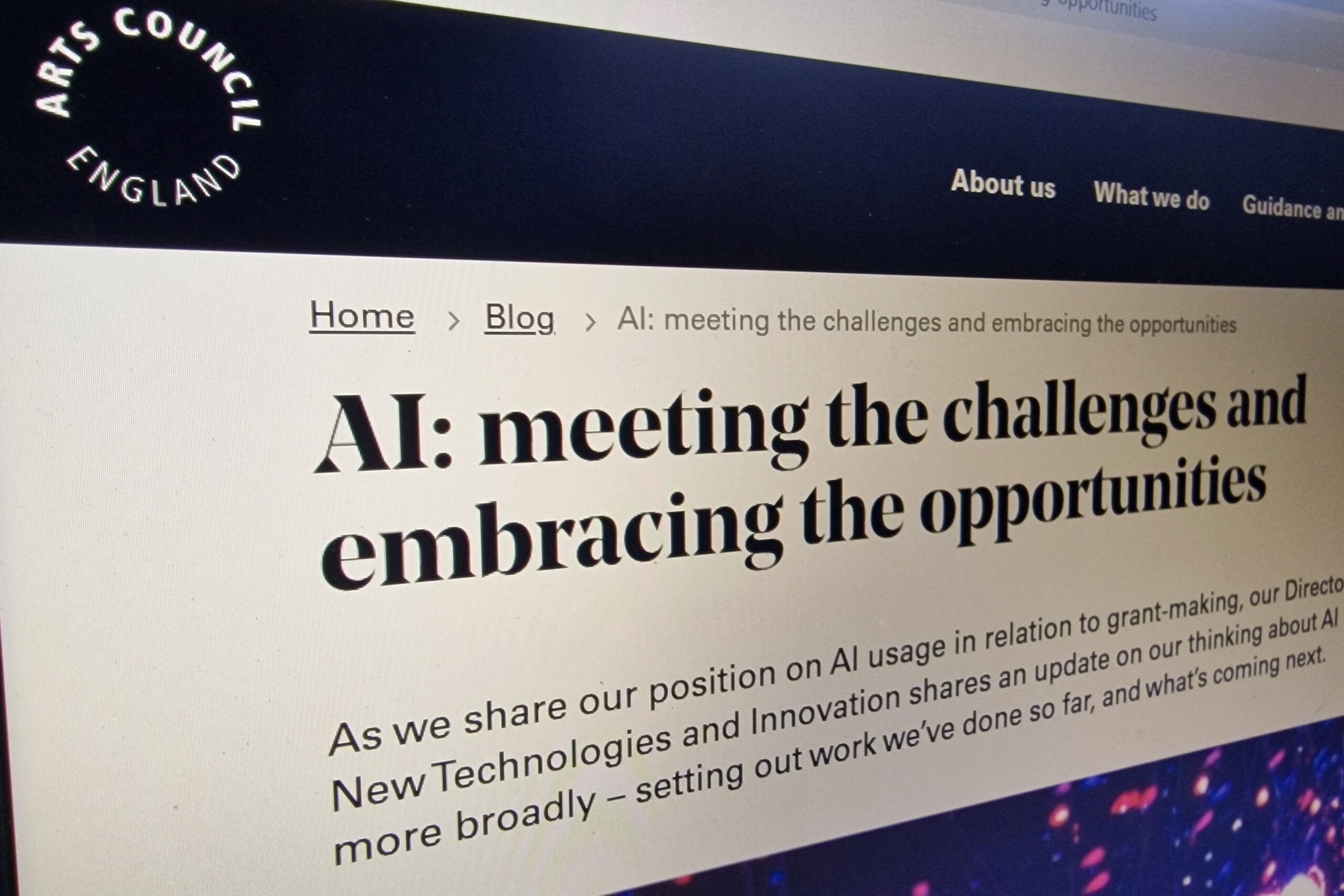 ACE 'considering use of AI' for administrative tasks