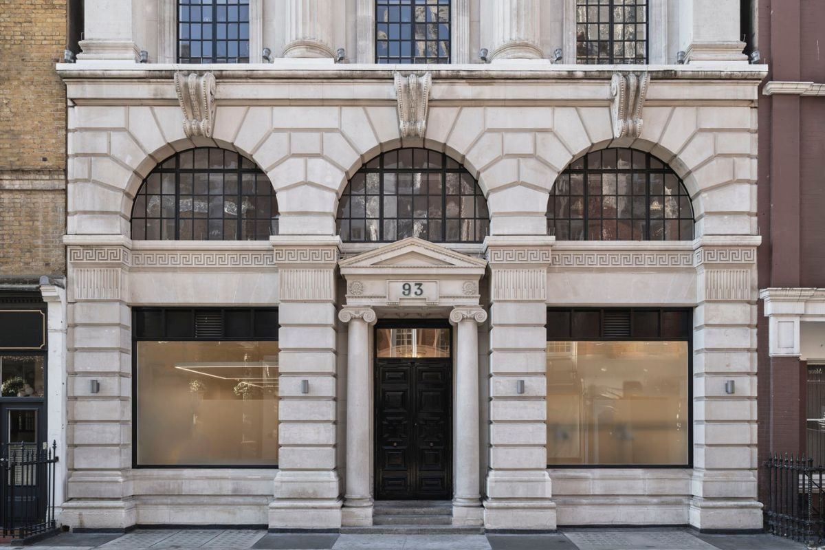 Exterior of Ibraaz at 93 Mortimer Street, London Ibraaz/Ben Westoby