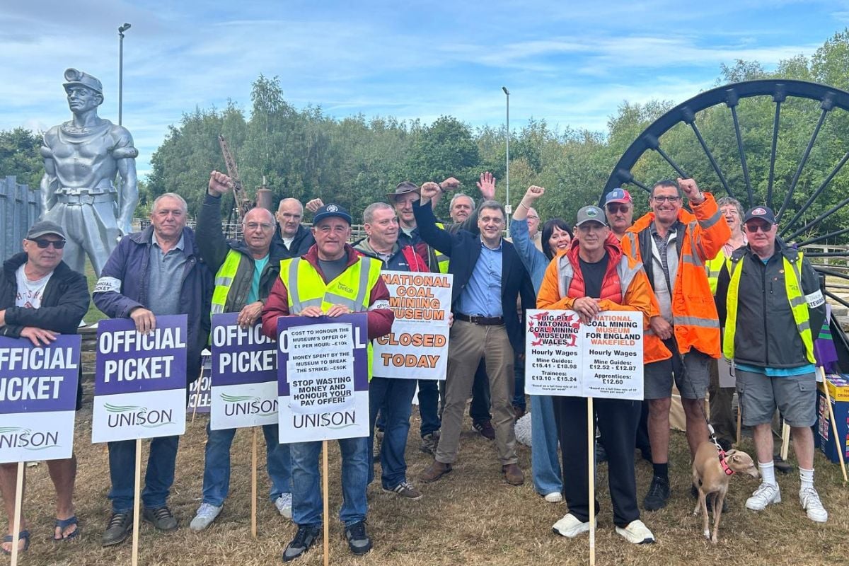  National Coal Mining Museum in Wakefield Unison