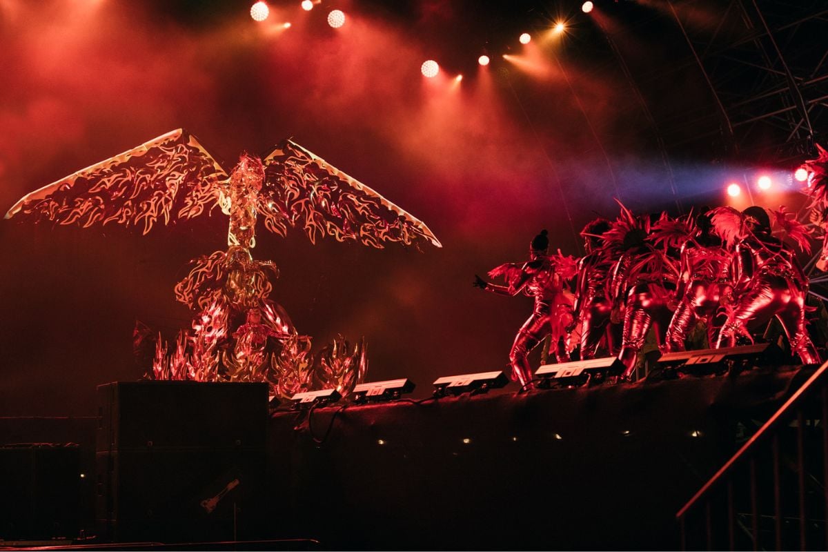 Rising phoenix and carnival dancers, The Awakening - Tom Joy  (1)