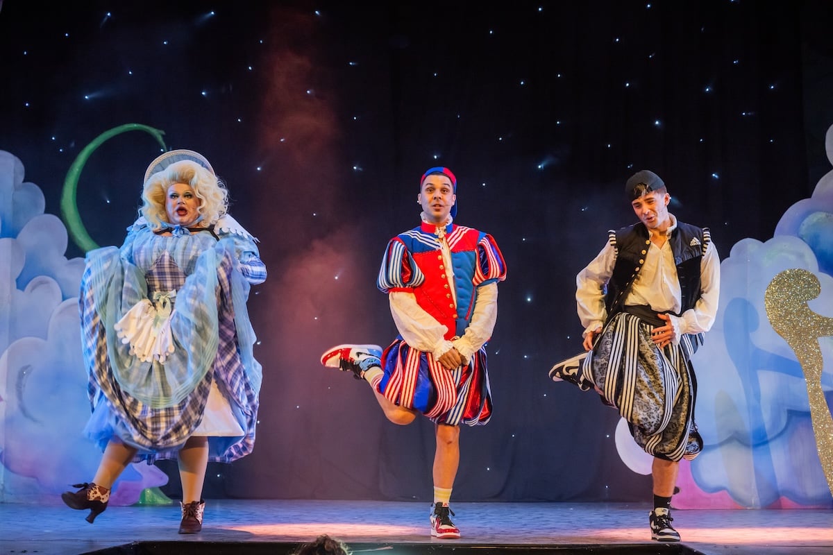 The Roses Theatre, Tewkesbury 2025 Pantomime, Jack and the Beanstalk.