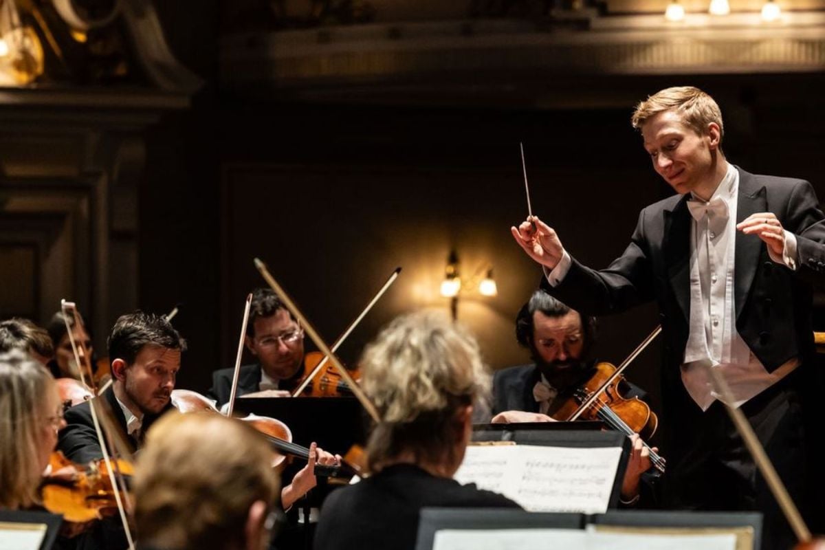 RSNO & Principal Guest Conductor Patrick Hahn. Credit Sally Jubb
