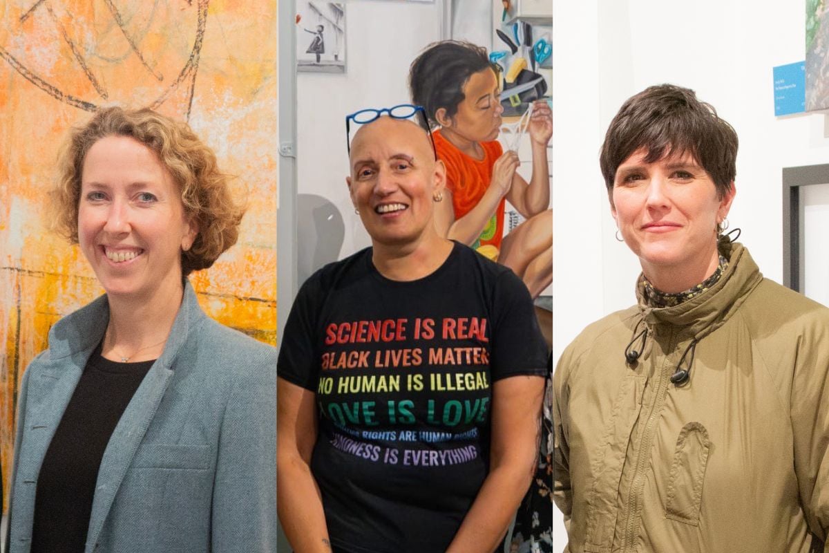 From left: Vicky Müenzer-Jones, Sharon James and Laura Vent