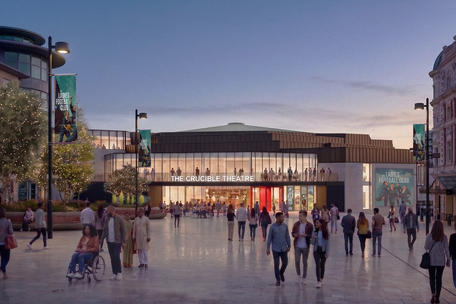 First look at Crucible Theatre's £45m redevelopment project revealed