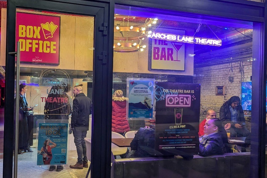 Arches Lane Theatre. Photo: Arches Lane Theatre/Kibo Productions