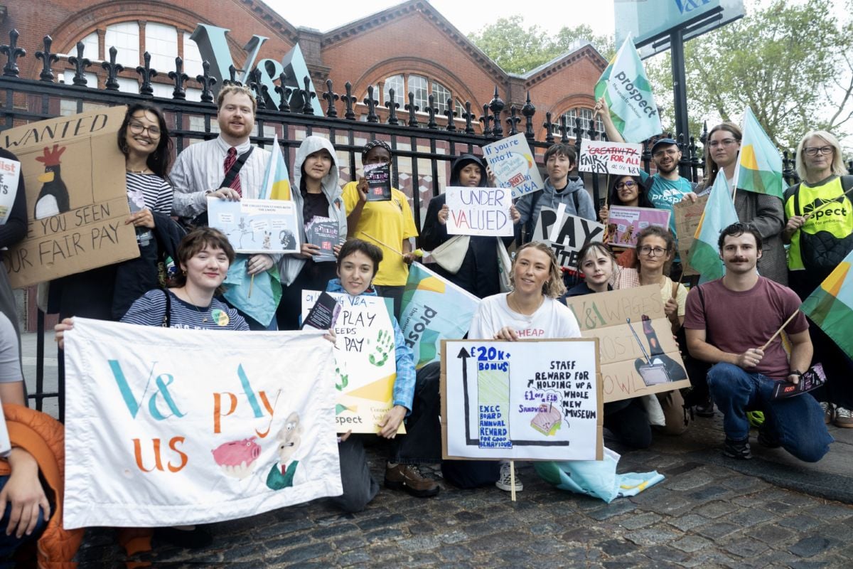 In other news: V&A strikes continue, Ukraine heritage board + Youth Music's £1m