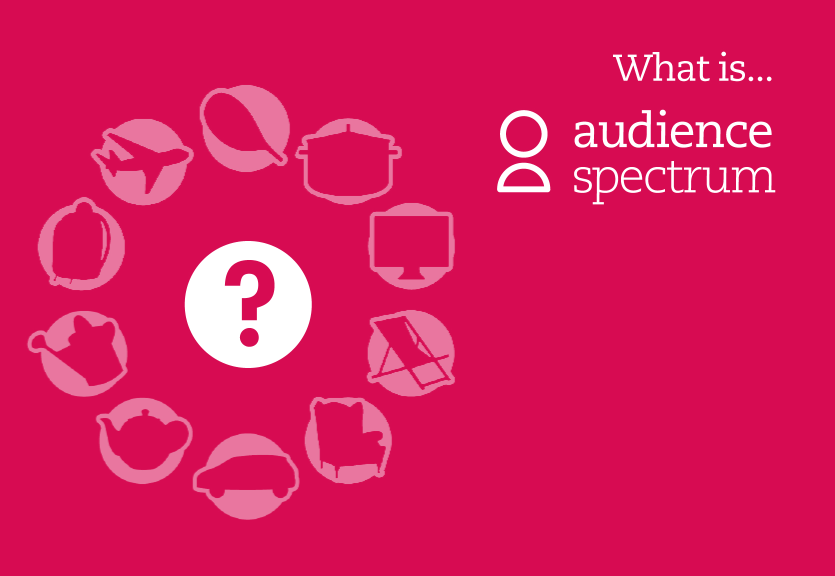 Audience Spectrum is a powerful segmentation tool for the cultural sector. It segments the whole UK population by their attitudes towards culture, and by what they like to see and do. There are 10 different Audience Spectrum profiles you can use to understand who lives in your local area, what your current audiences are like, and what you could do to build new ones. Audience Spectrum is an accurate tool to help the sector target audiences, addressing both behaviour and geography.