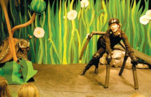 Theatr Iolo and Spectacle Theatre production 'The Lazy Ant'