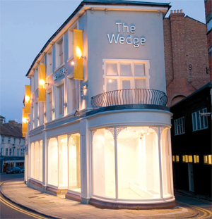 After, the renovated building - The Wedge