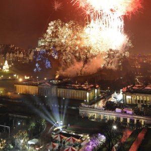 Closing celebrations at Edinburgh Festival