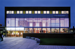 pHOTO OF The Broadway, Barking by Foster Wilson Architects.  A new community theatre and performing arts training centre created in an old civic hall.