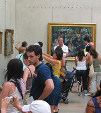 Photo - borrowers are liable for damage to artworks