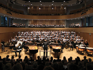 Opening concert at the Ruddock Performing Arts Centre © PHOTO King Edward's School Birmingham