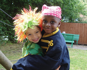Photo of children from GLYPT - Happy Learning Early Years Programme Language Acquisition Project, Abbey Wood Nursery