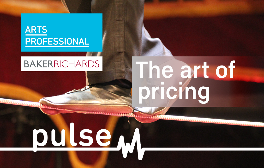 An ArtsProfessional pulse survey - The art of pricing
