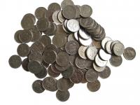 5p coins