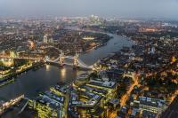 Aerial photo of London