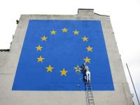 Photo of Banksy Brexit mural