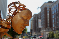 Sculpture of face