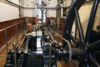 A steam engine at Leeds Industrial Museum