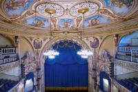 The interior of the Blackpool Grand Theatre