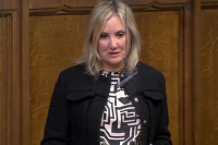Caroline Dinenage speaking in parliament