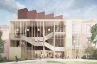 Artists' impression of the proposed new premises for Oldham Coliseum