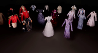 Cornwall Museums Partnership Beyond Digitisation Project. 3D models of a costume collection.