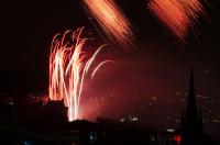 Fireworks at Edinburgh International Festival