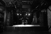 empty grassroots music venue