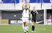 Photo of Alex Morgan, captain of the United States women's soccer team, by Jamie Smed