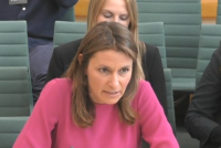 Culture Secretary Lucy Frazer appearing before the Culture Select Committee