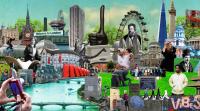 Collage of London tourist attractions