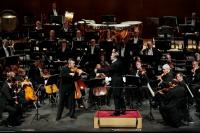 London Symphony Orchestra playing in Milan