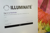 Illuminate website login page