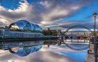 Newcastle Gateshead Cultural Venues skyline